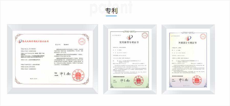 鲁班长获得多项专利